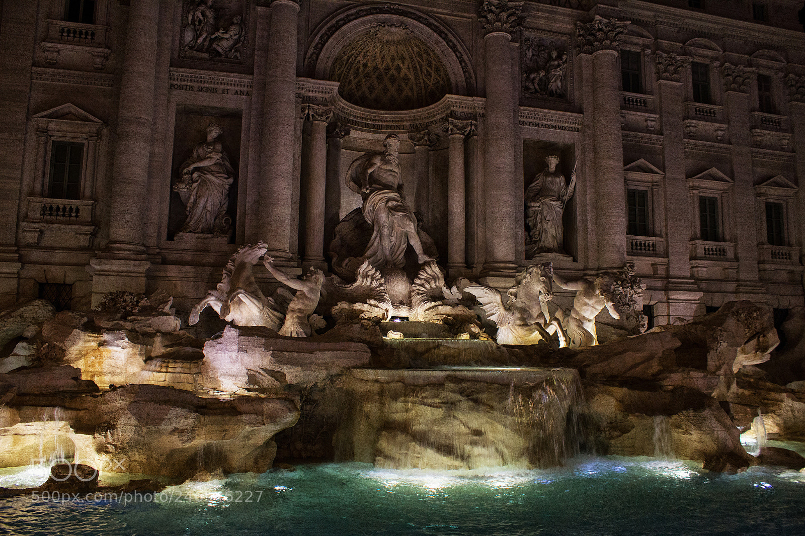 Canon EOS 1200D (EOS Rebel T5 / EOS Kiss X70 / EOS Hi) sample photo. Fontana di trevi photography