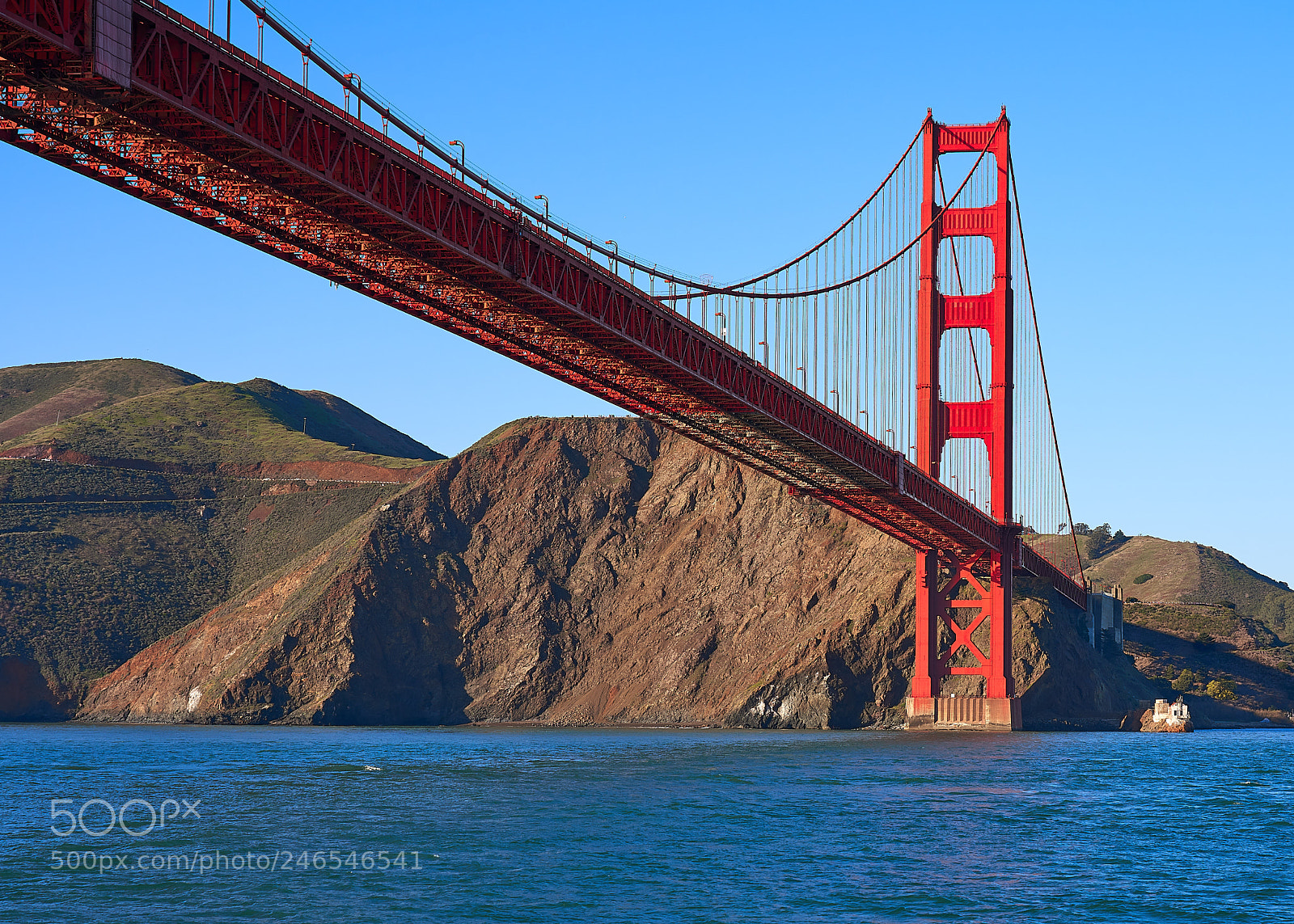 Sony a7R III sample photo. Golden gate jpeg quality photography