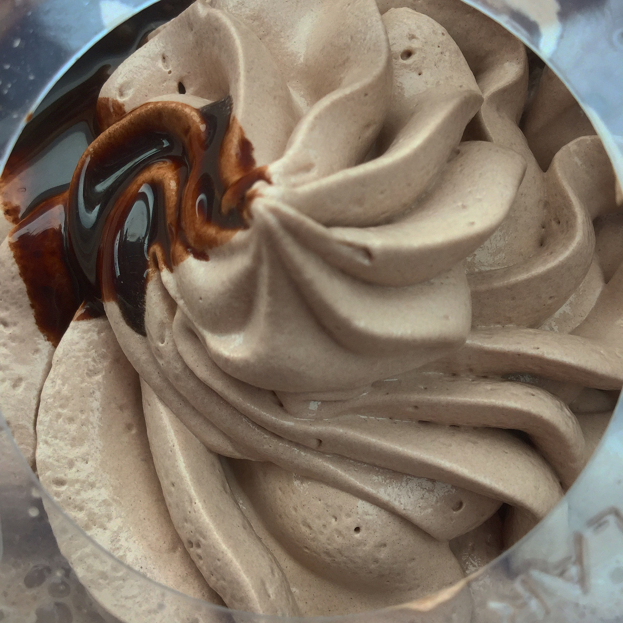 Apple iPad mini 4 sample photo. Creamy chocolate chill 🍫 photography