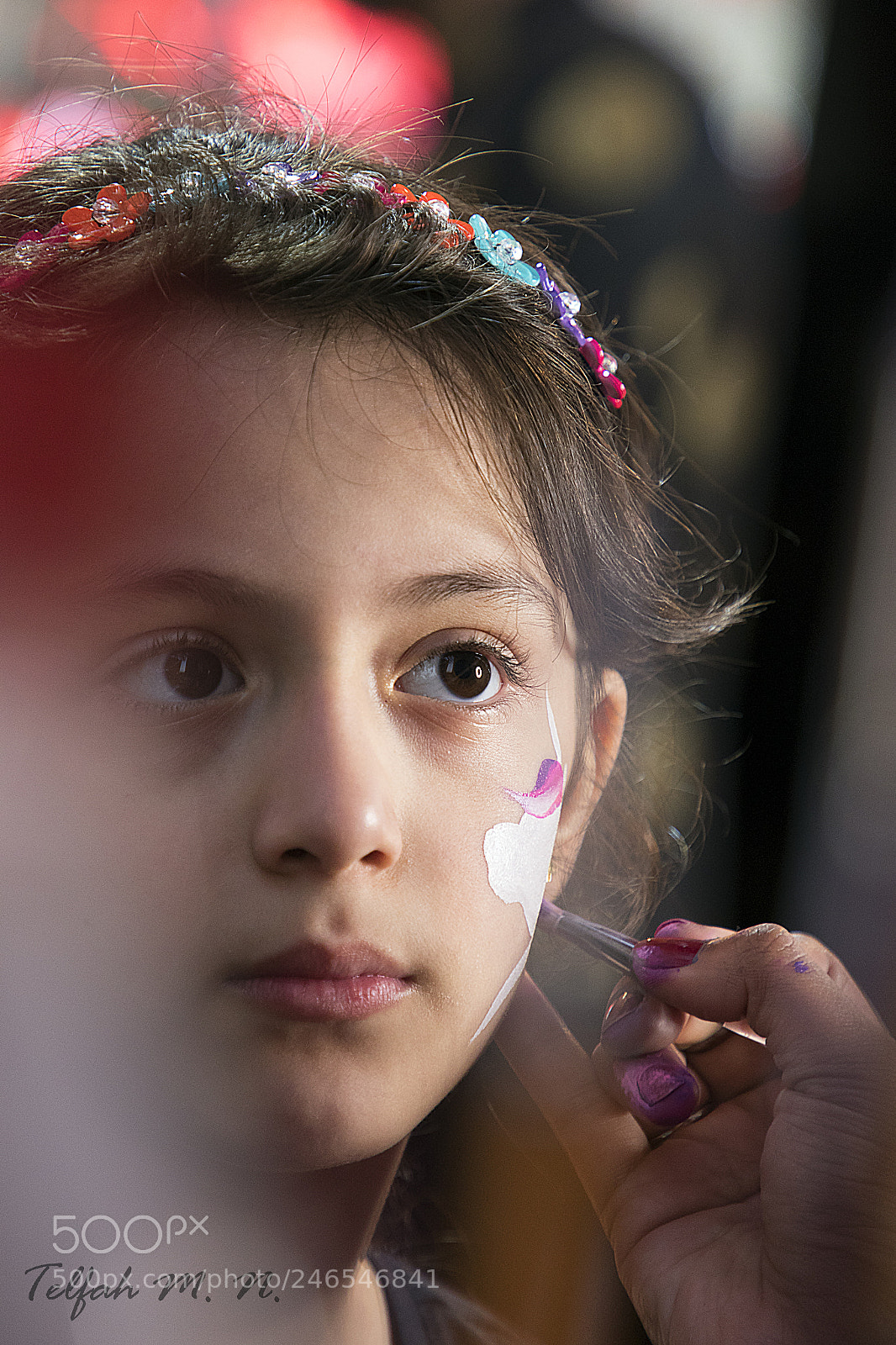Canon EOS 7D Mark II sample photo. Face painting photography