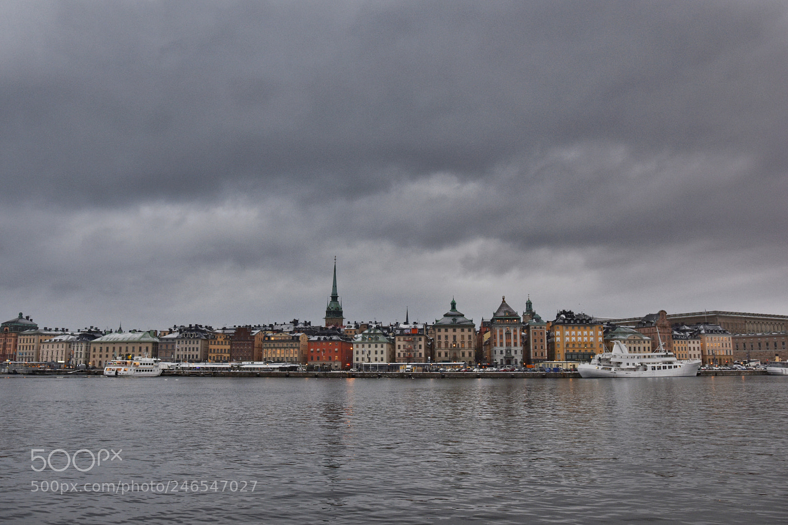 Nikon D3400 sample photo. Cloudy day in stockholm photography