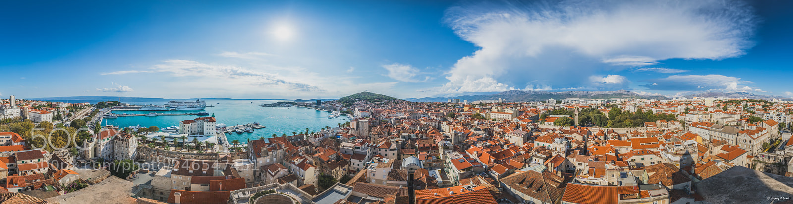 Canon EOS 5D Mark IV sample photo. Panoramic view of split photography