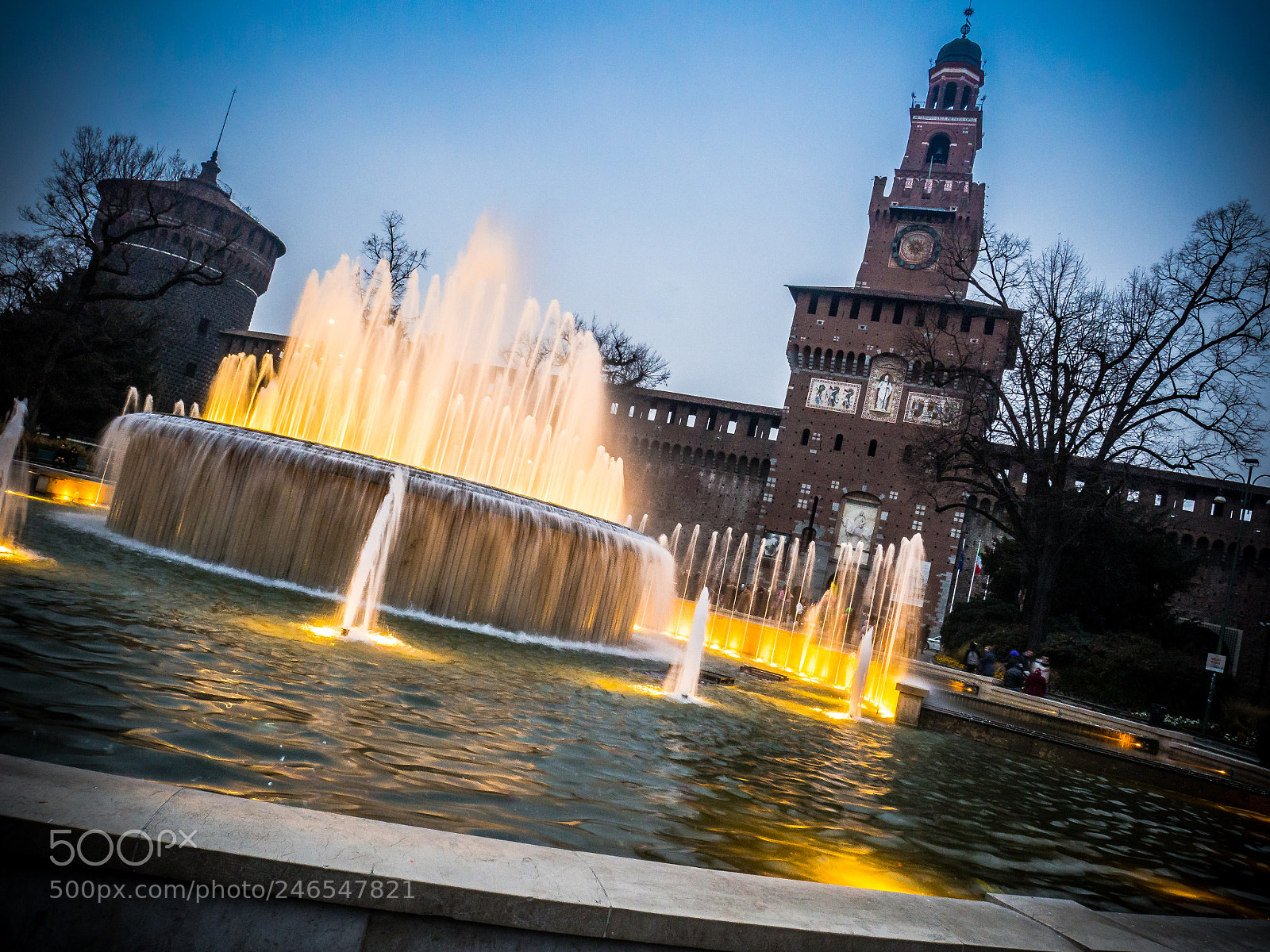 Olympus OM-D E-M10 sample photo. Castello sforzesco - milan photography