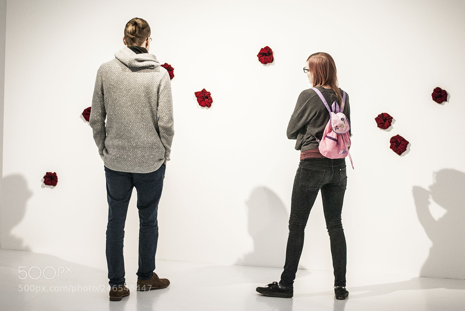 Nikon D3000 sample photo. Pink rucksack photography