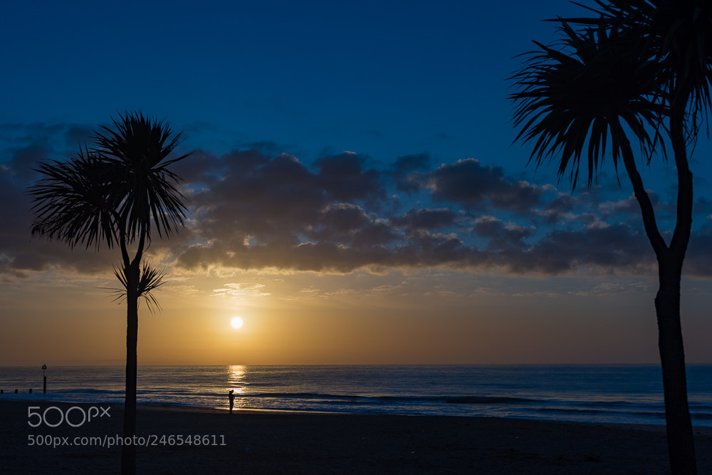 Nikon D810 sample photo. Bournemouth sunrise photography