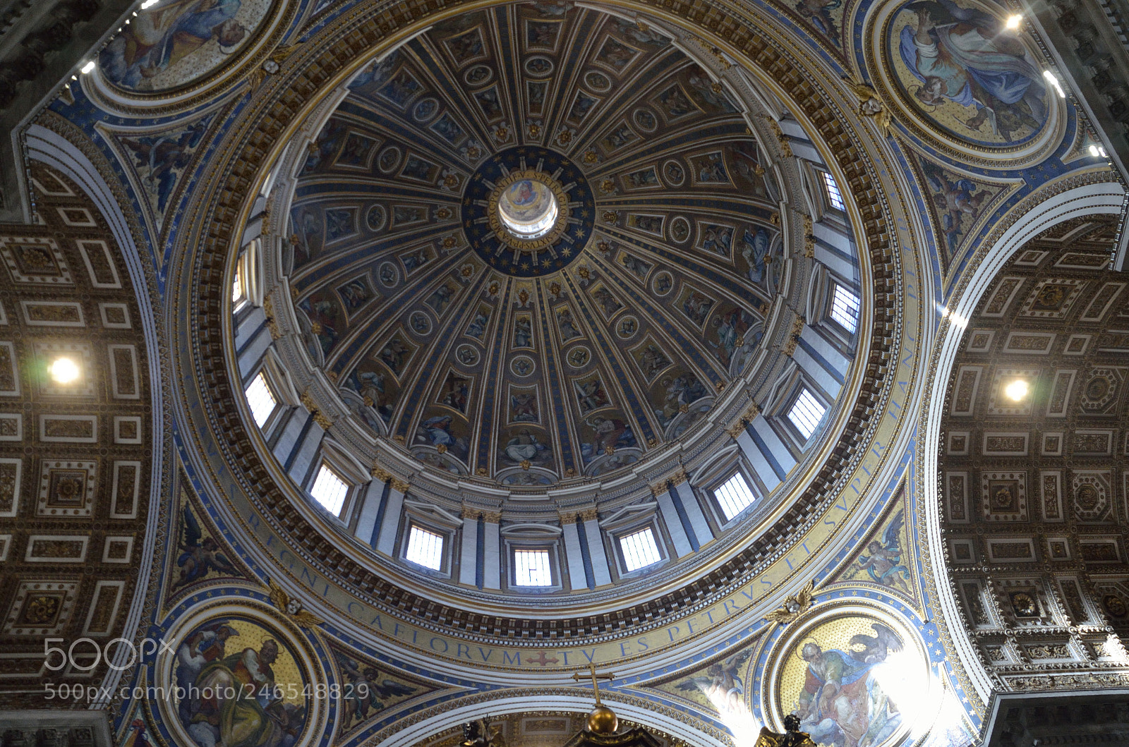 Nikon D5100 sample photo. St peter's basilica photography