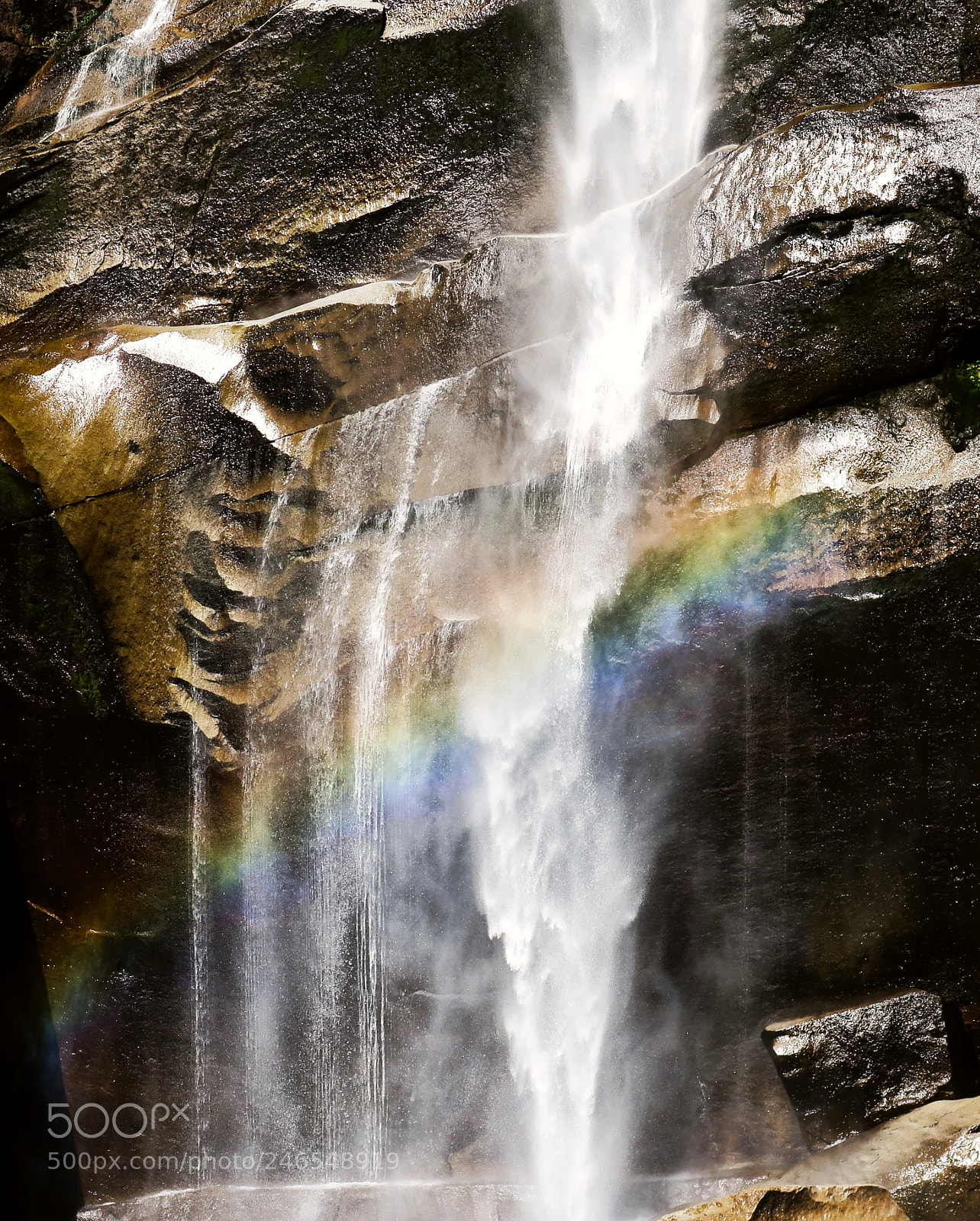 Canon PowerShot G3 X sample photo. Rainbow fall photography