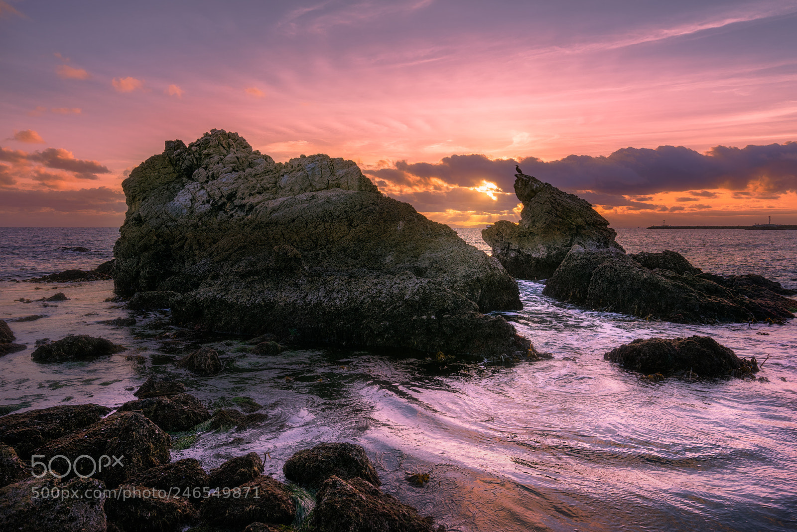 Sony a7R sample photo. Corona del mar sunset photography