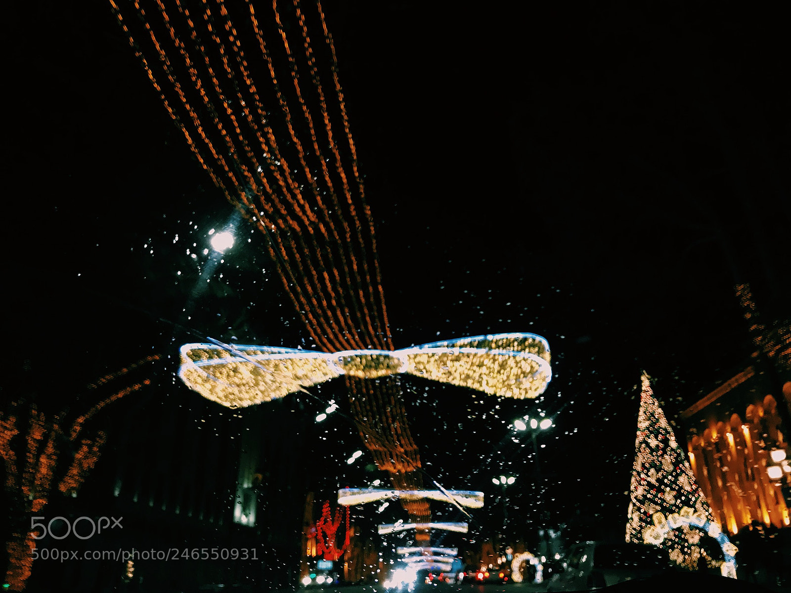 Apple iPhone 7 Plus sample photo. Christmas lights in tbilisi? photography