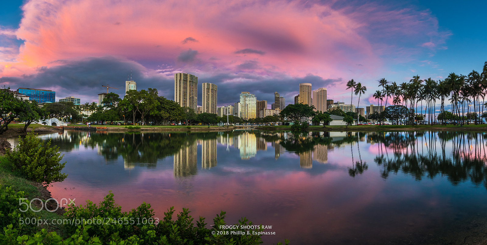 Nikon D750 sample photo. Tropical sunset illuminates storm photography