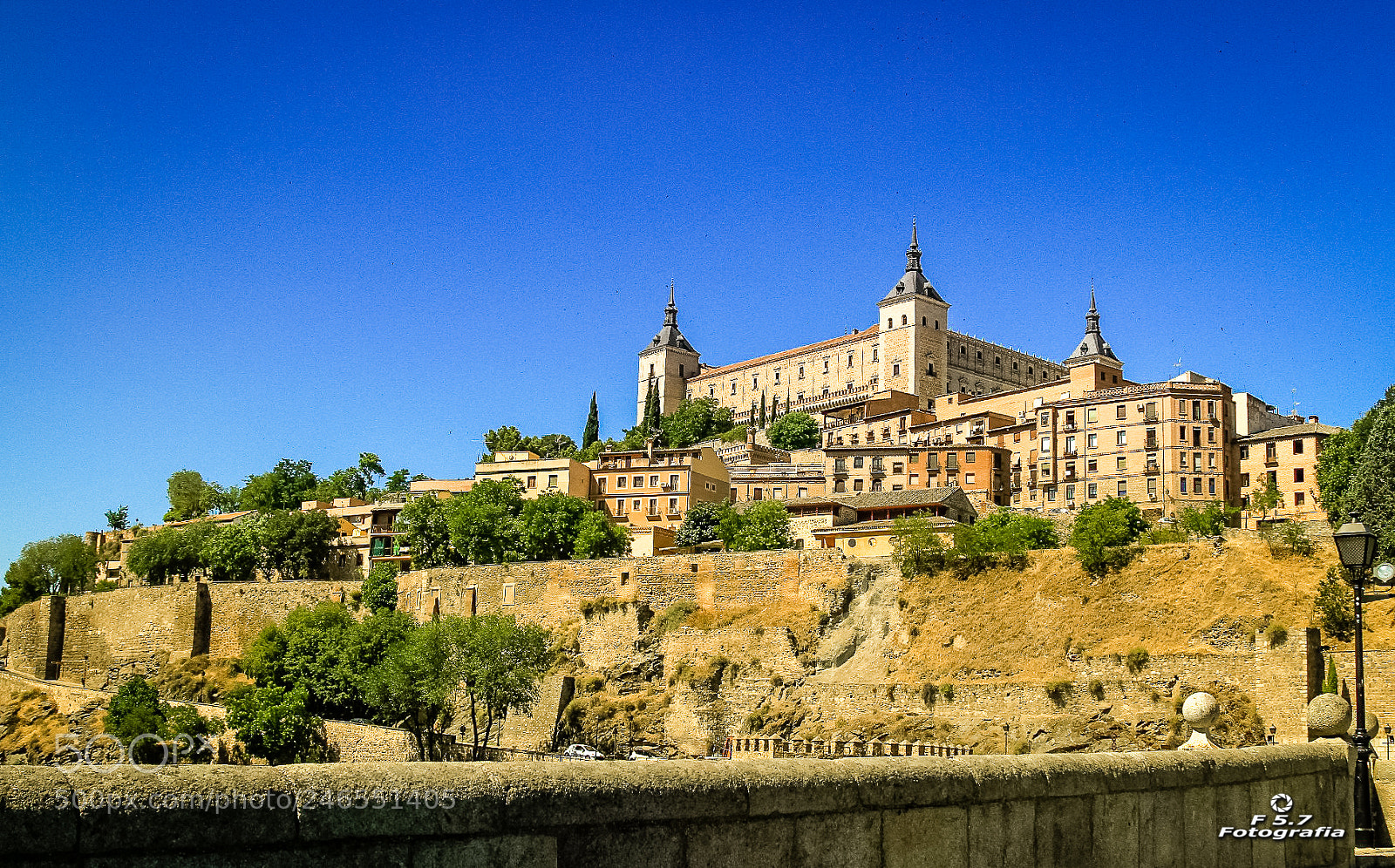 Canon EOS 7D sample photo. Panorama -toledo - espanha photography
