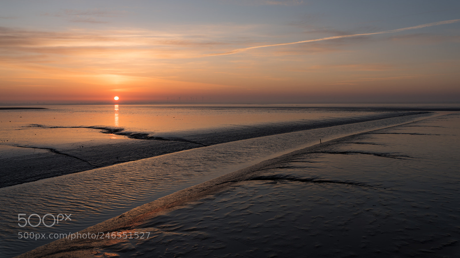 Nikon D810 sample photo. Low tide sun rise photography