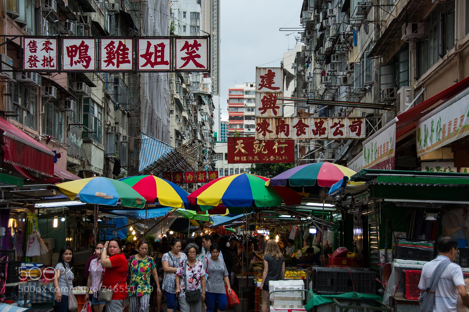 Nikon D7100 sample photo. Hong kong market photography