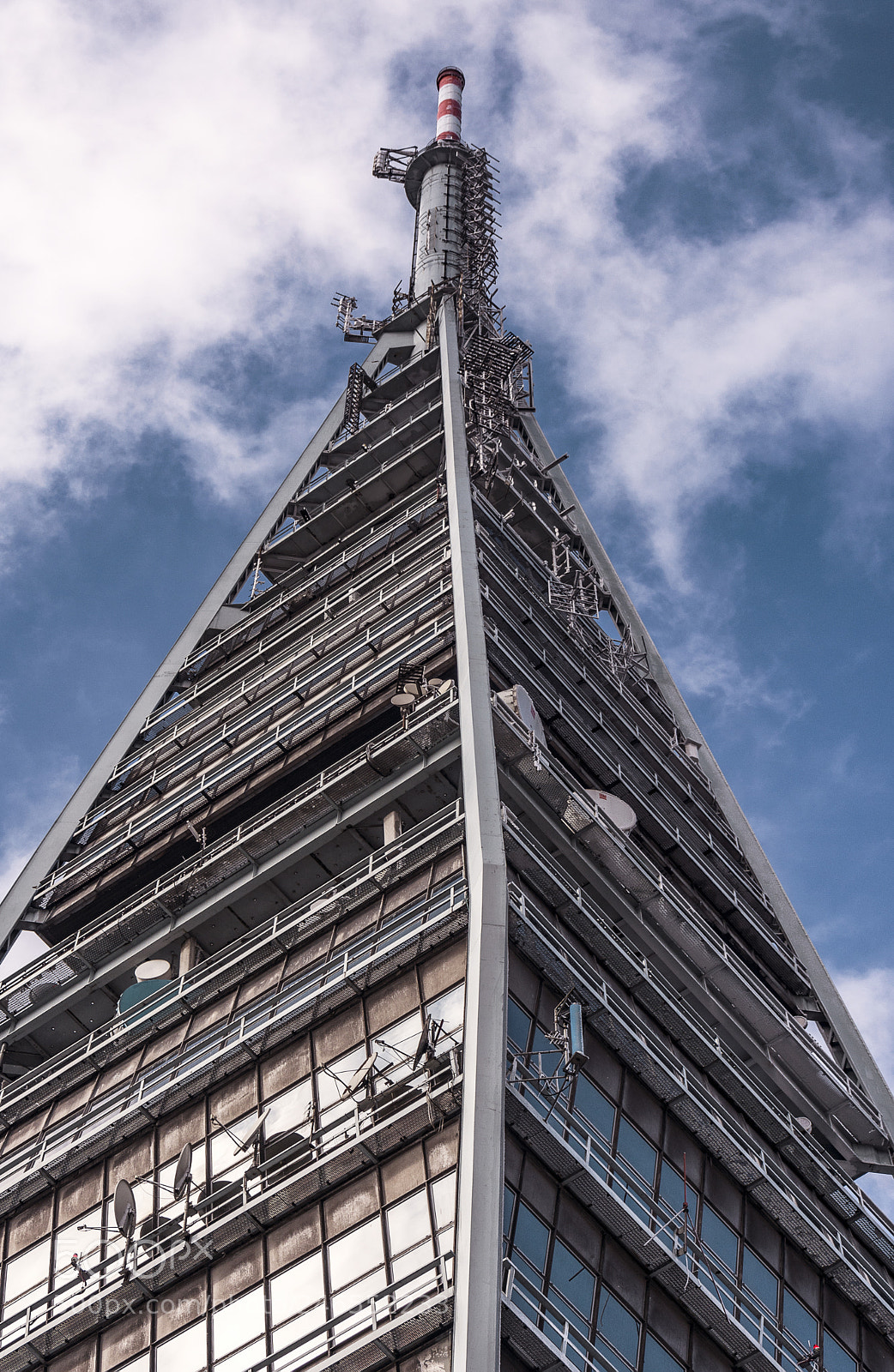 Nikon D5200 sample photo. Tv tower photography