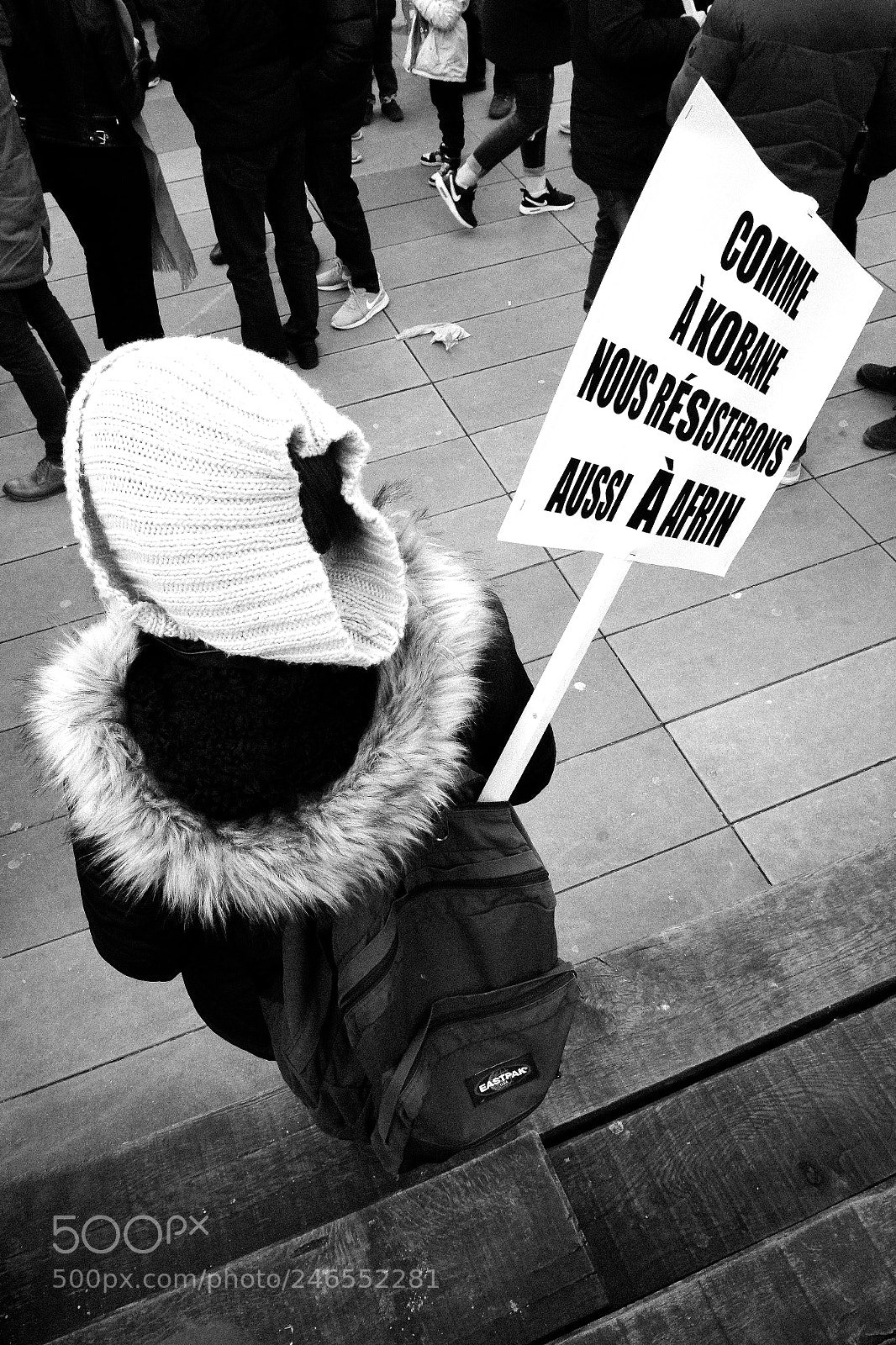 Fujifilm X-T1 sample photo. Paris, manisfestation contre l'agression photography
