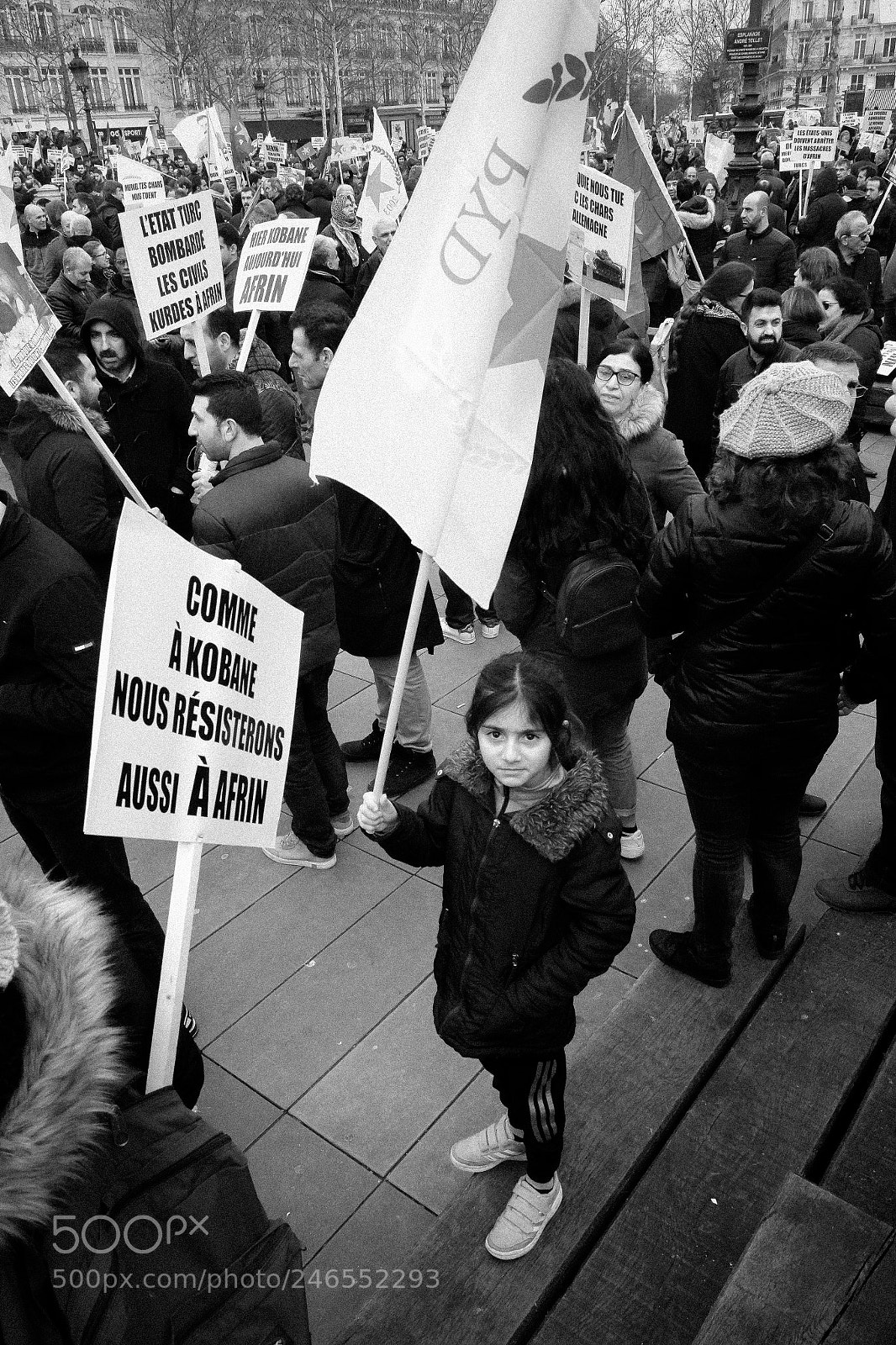 Fujifilm X-T1 sample photo. Paris, manisfestation contre l'agression photography