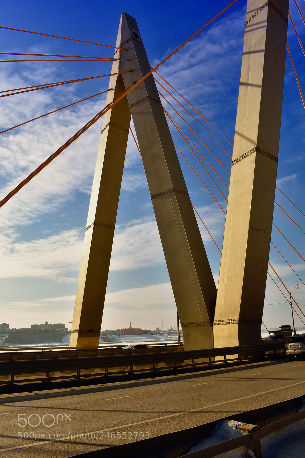 Nikon D3400 sample photo. Millenium bridge in kazan photography