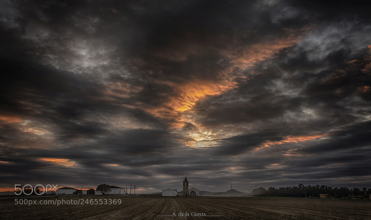 Nikon D7100 sample photo. Winter sunset photography