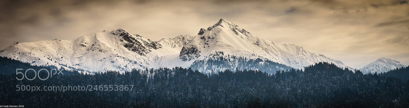 Sony a7 II sample photo. Snowy peak photography