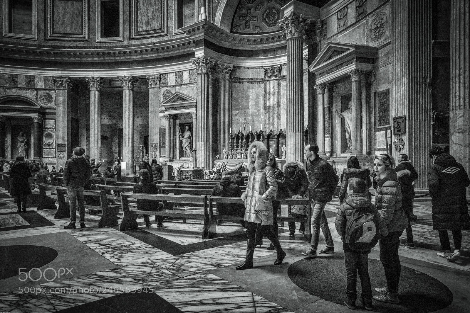 Nikon D810 sample photo. Pantheon roma photography