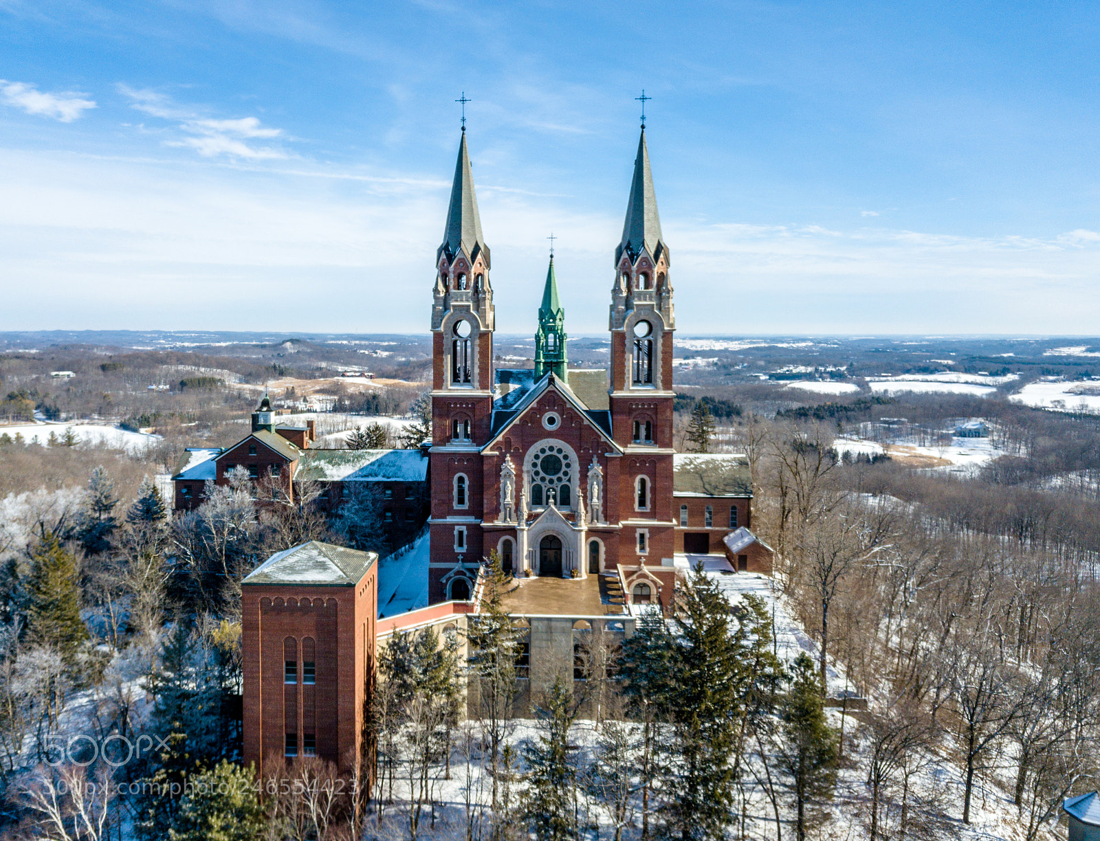 DJI FC220 sample photo. Holy hill in the photography