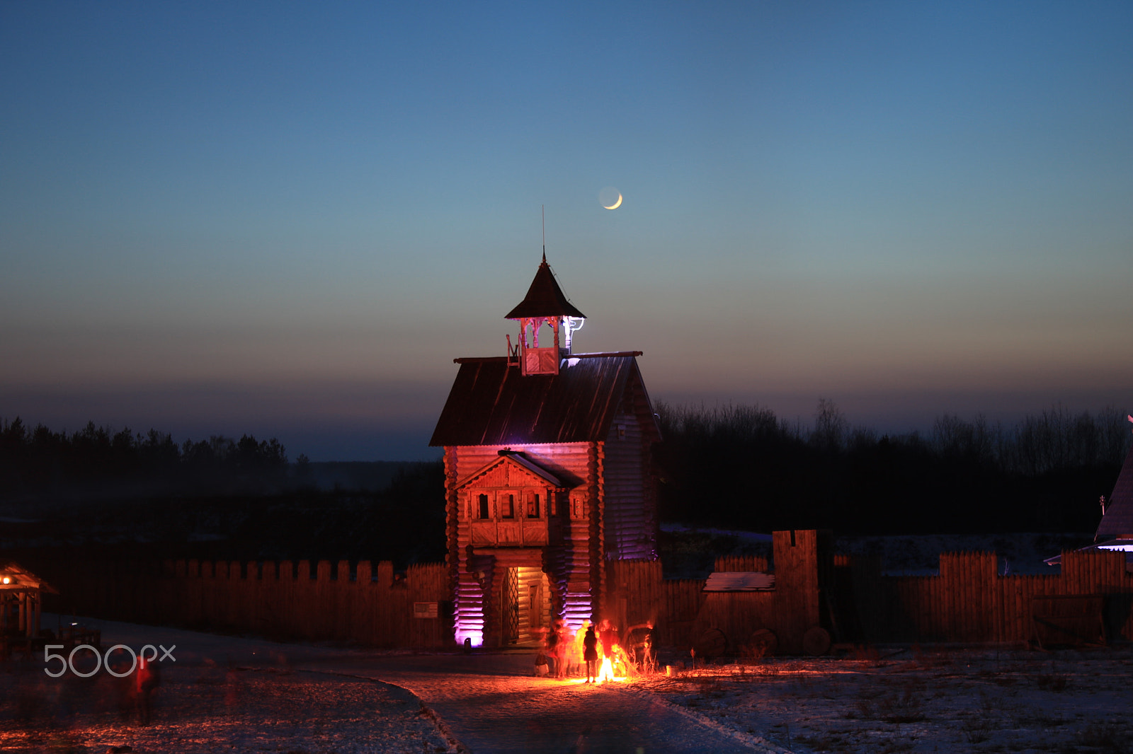 Canon EOS 750D (EOS Rebel T6i / EOS Kiss X8i) sample photo. Night in ancient kiev photography