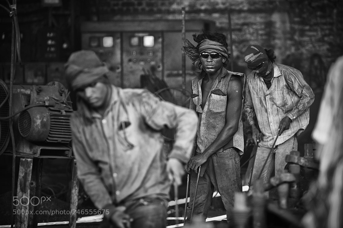 Nikon D700 sample photo. Idian workers 2 photography