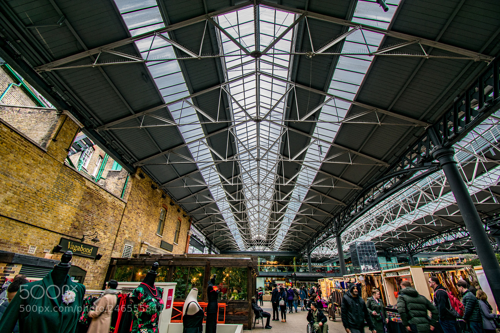 Nikon D3400 sample photo. Spitalfields market photography
