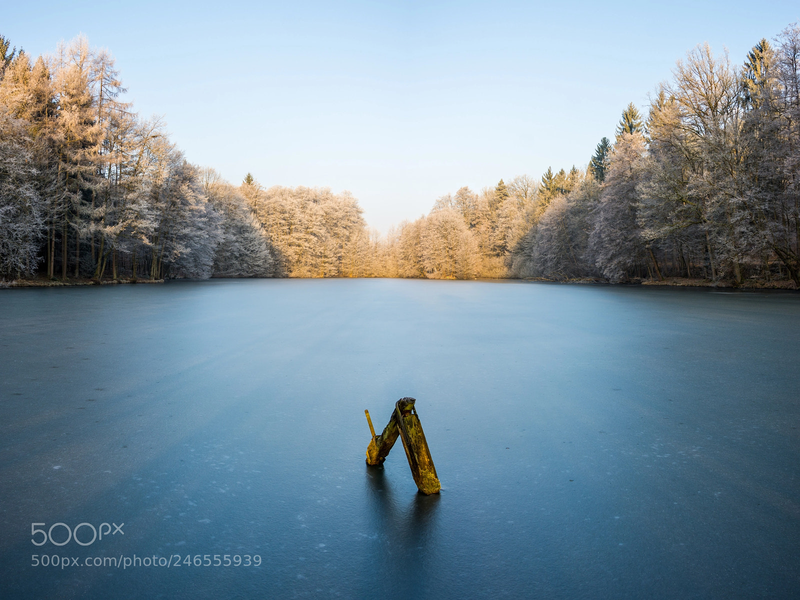 Nikon D7200 sample photo. Frozen lake photography