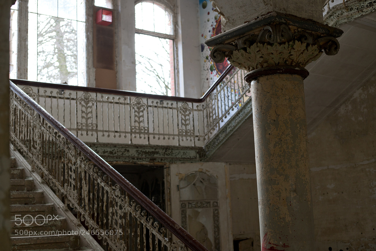 Canon EOS 6D Mark II sample photo. Beelitz-staircase photography