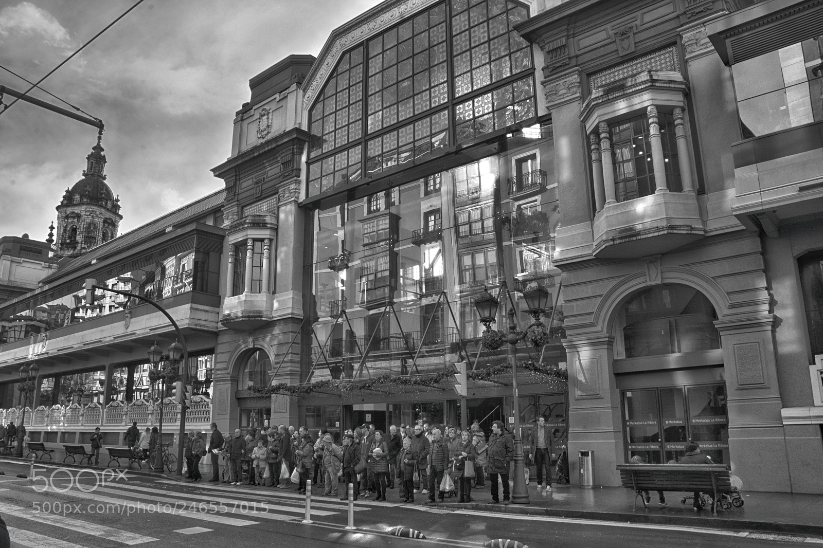 Nikon D7100 sample photo. Mercado de bilbao photography