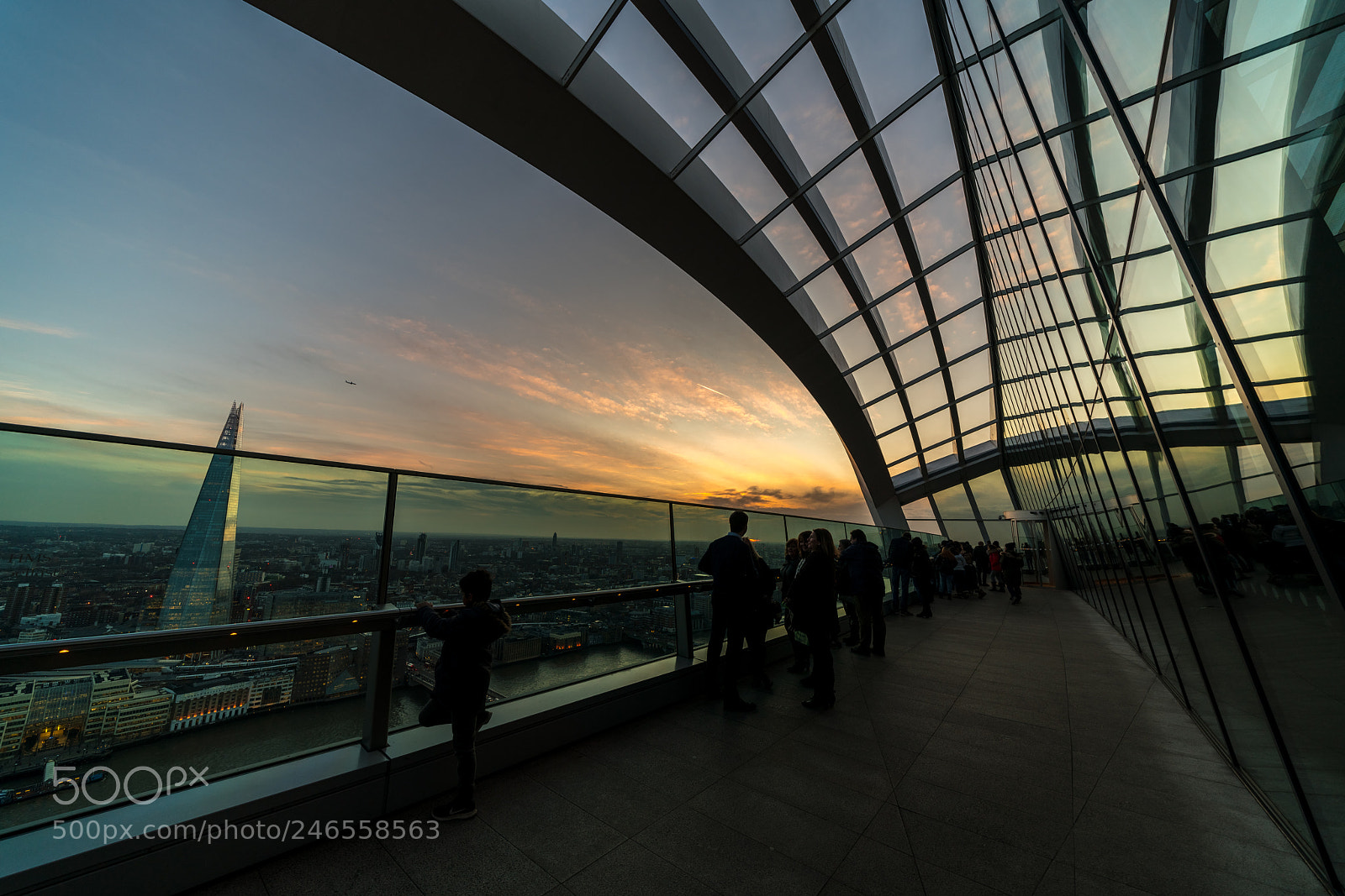 Sony a7R III sample photo. Sky garden sunset photography