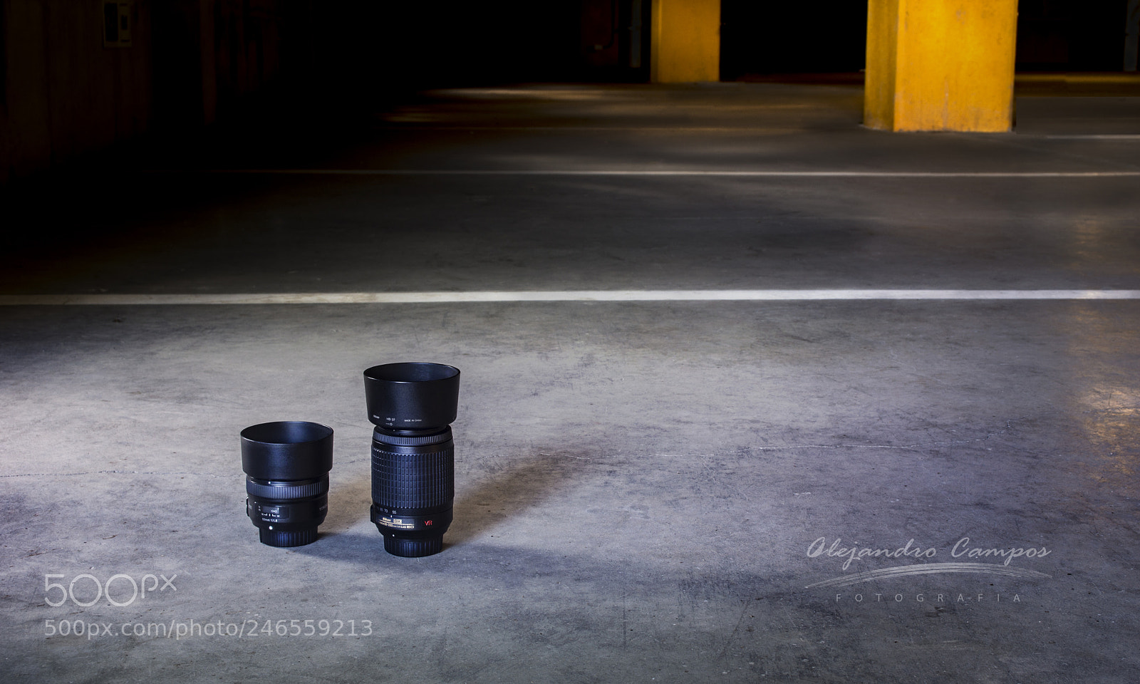 Nikon D3200 sample photo. Two of my lenses photography