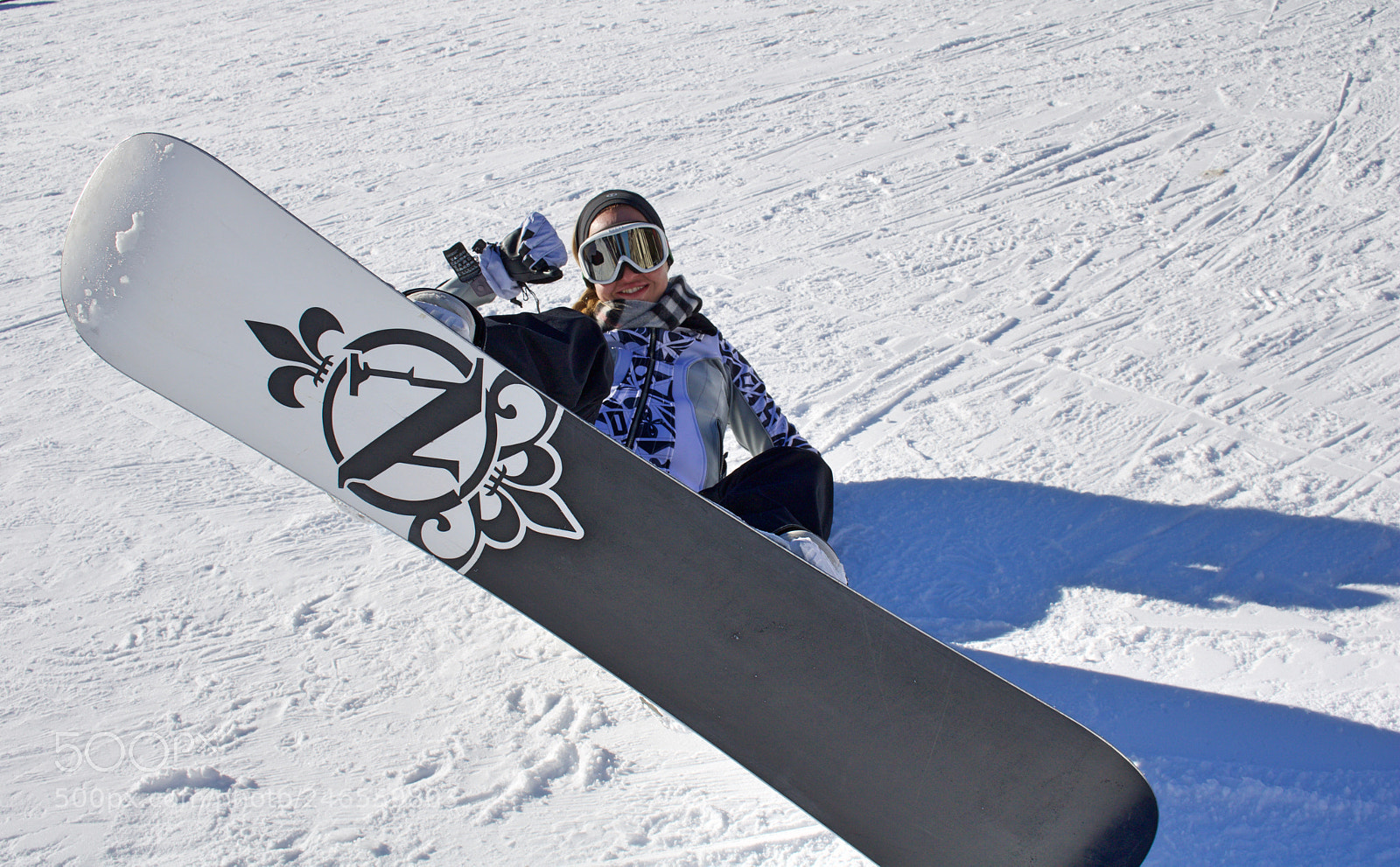 Canon EOS 750D (EOS Rebel T6i / EOS Kiss X8i) sample photo. Snowboard girl photography