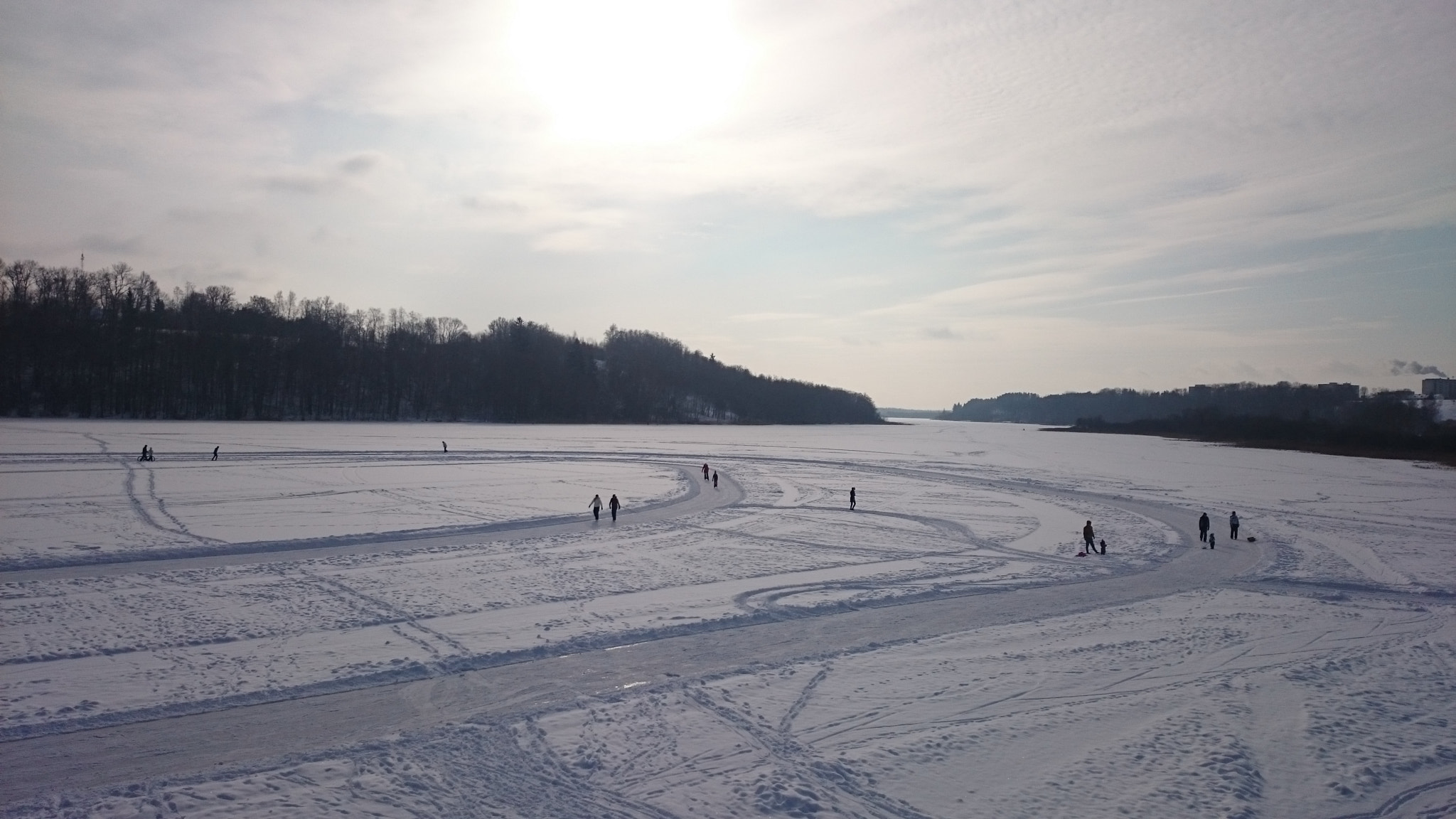 Sony Xperia Z1 Compact sample photo. Snow photography