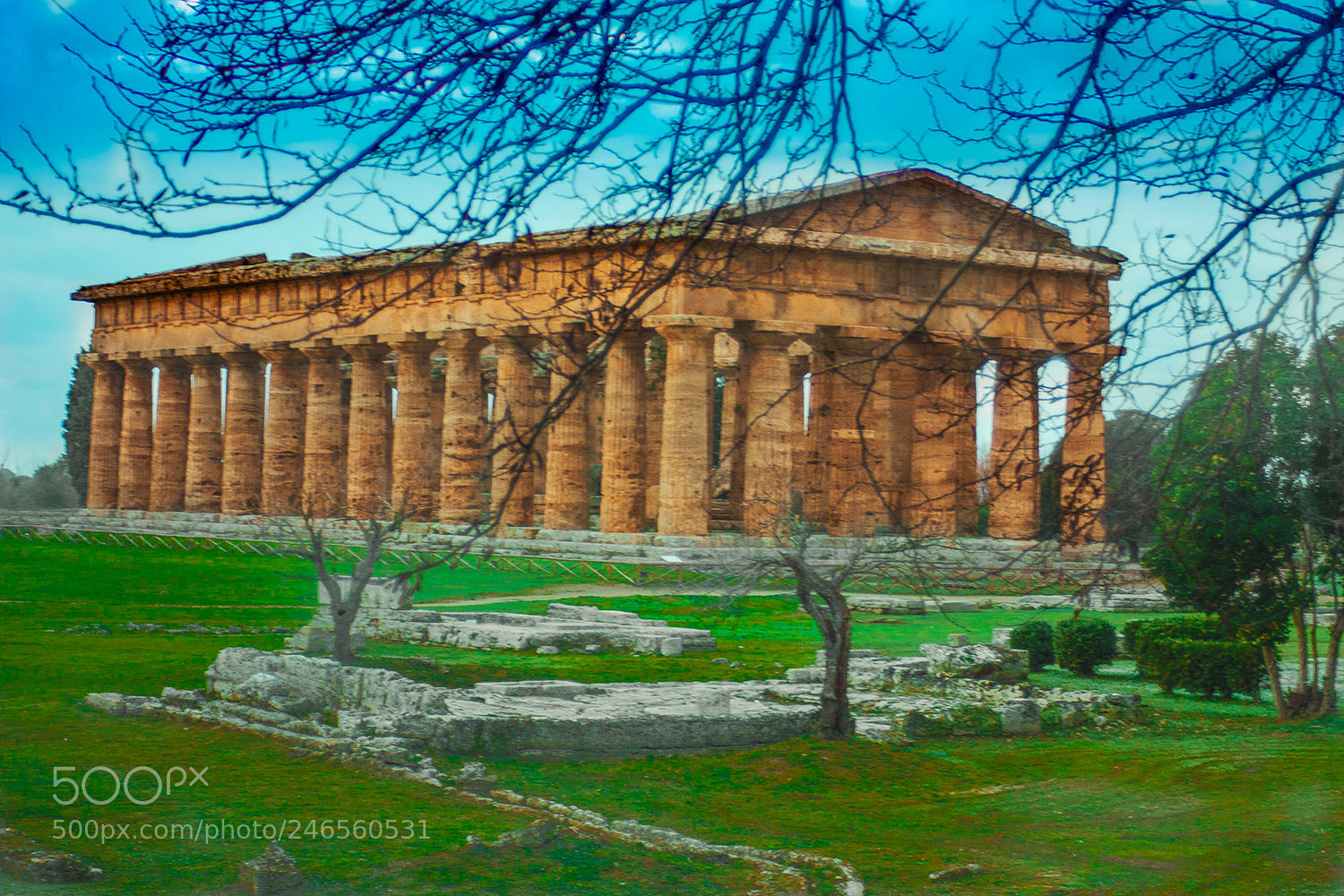 Canon EOS 450D (EOS Rebel XSi / EOS Kiss X2) sample photo. Paestum photography