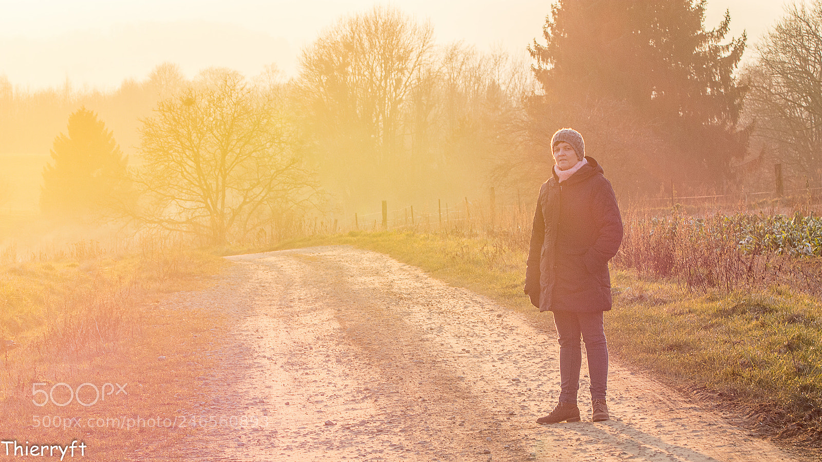 Nikon D7100 sample photo. Coucher de soleil d'hiver photography