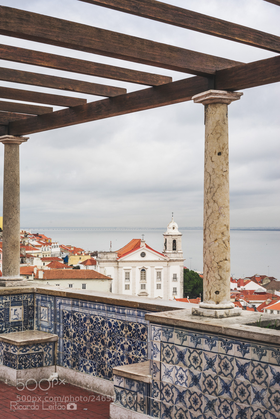Sony a7R sample photo. Miradouro de santa luzia photography