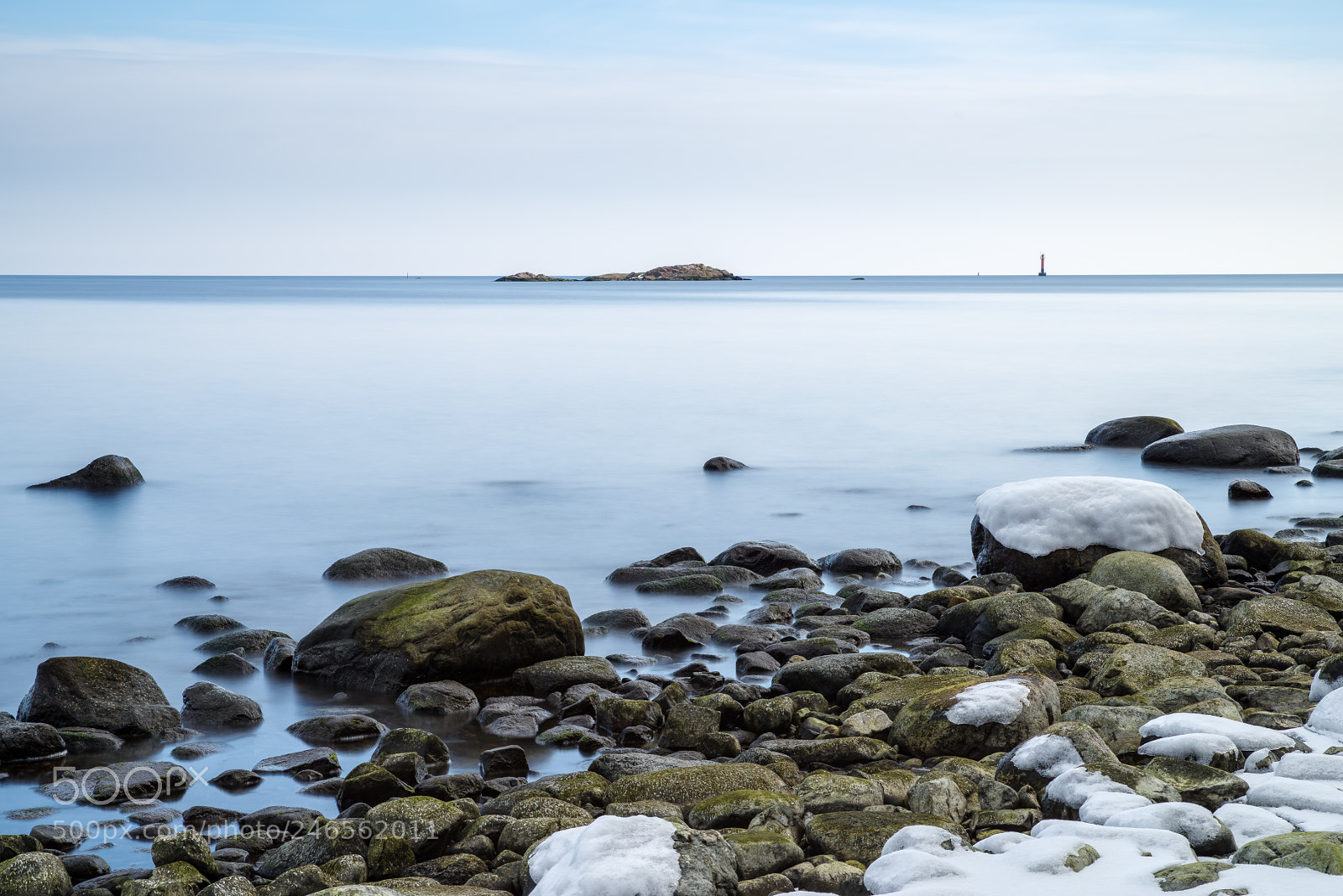Pentax K-1 sample photo. Rocky coastlie balticsea photography