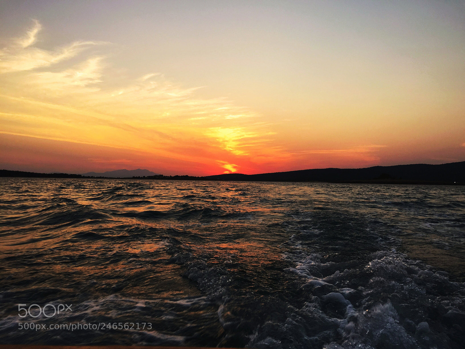 Apple iPhone 6 sample photo. Sunset ayvalik / turkey photography