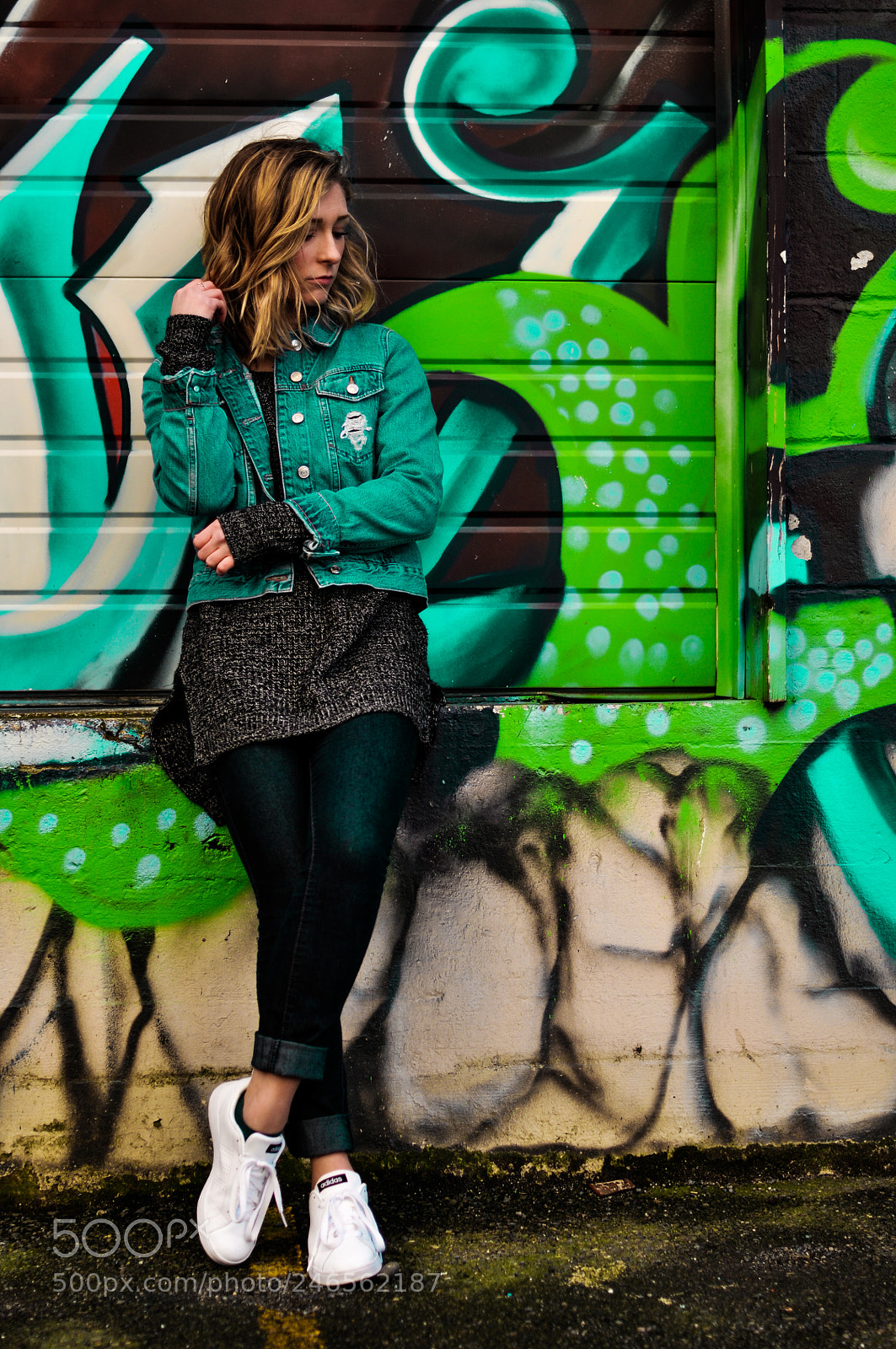 Nikon D5000 sample photo. Seattle graffiti photography