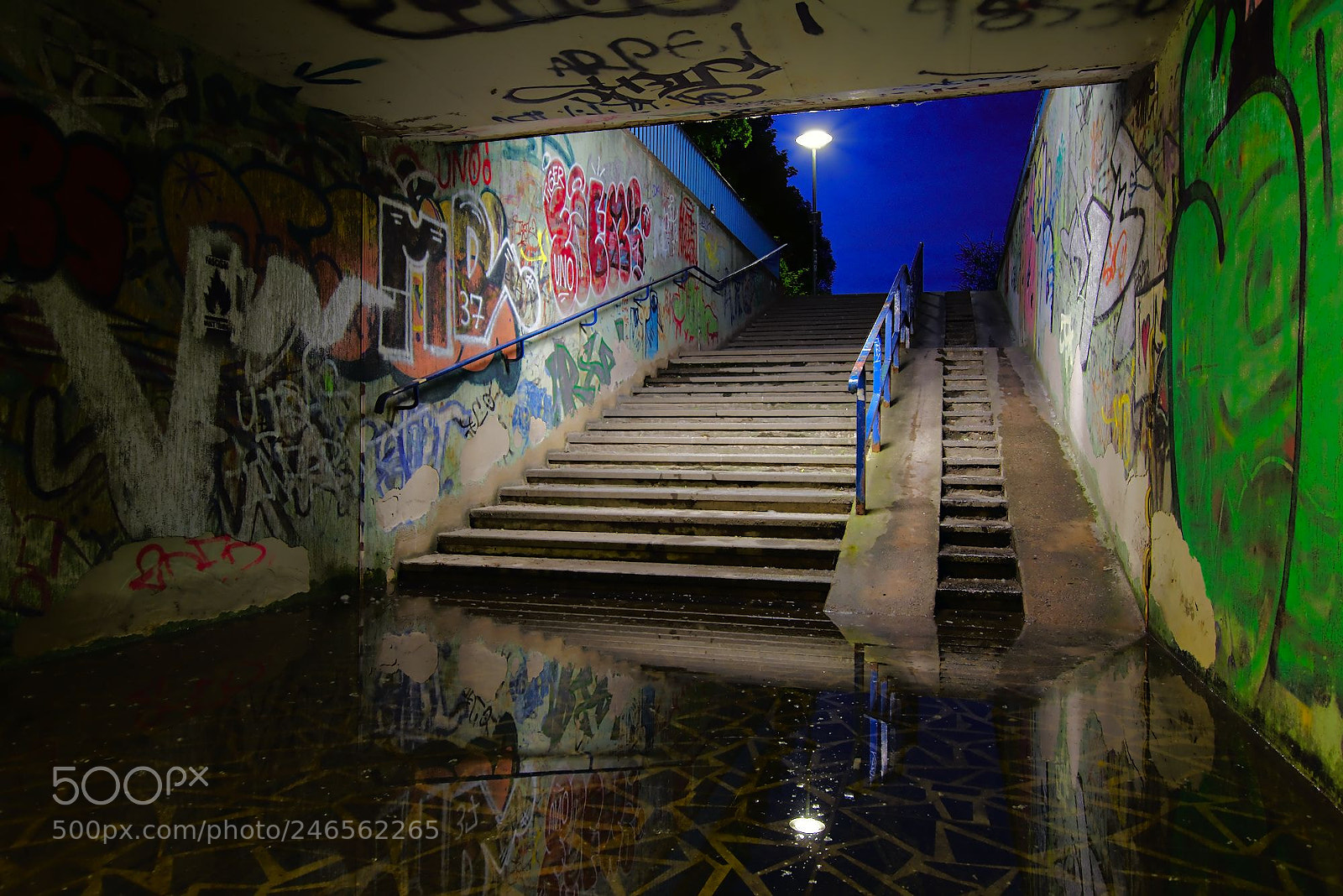Nikon D7200 sample photo. Jena is colorful stairs photography