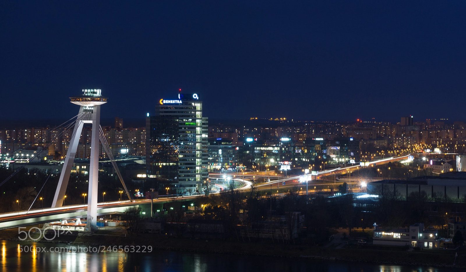Sony a5100 sample photo. Bratislava cityscape photography