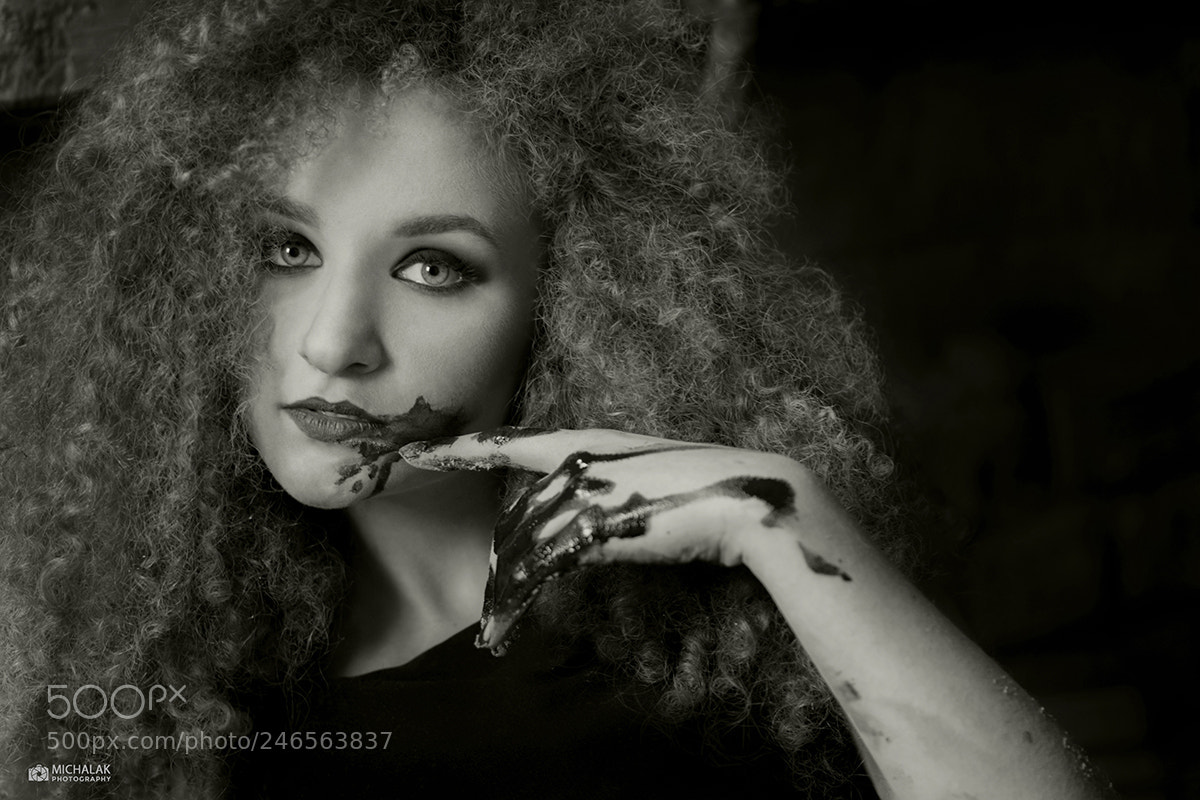Nikon D7100 sample photo. B&w portrait photography