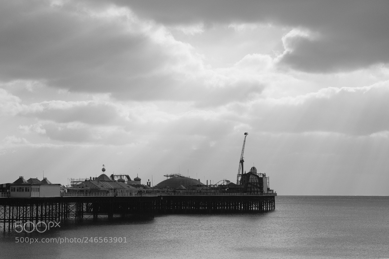 Fujifilm X-Pro2 sample photo. Landscape of brighton pier photography