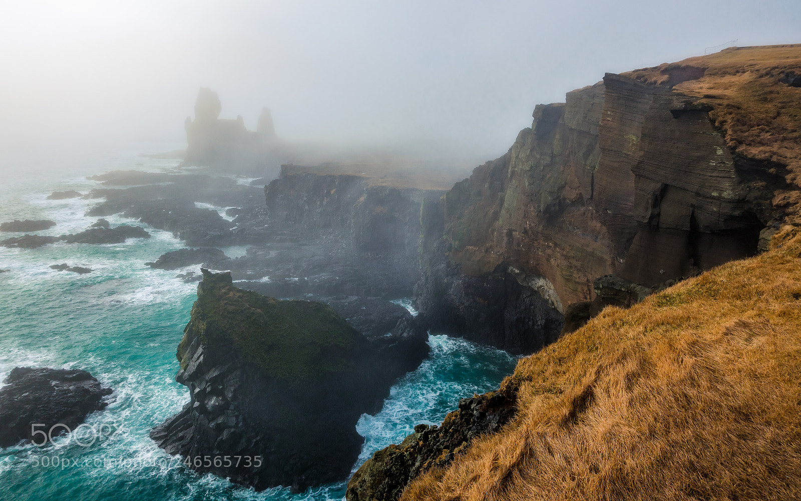 Sony Cyber-shot DSC-RX100 IV sample photo. Iceland's rugged coastline photography