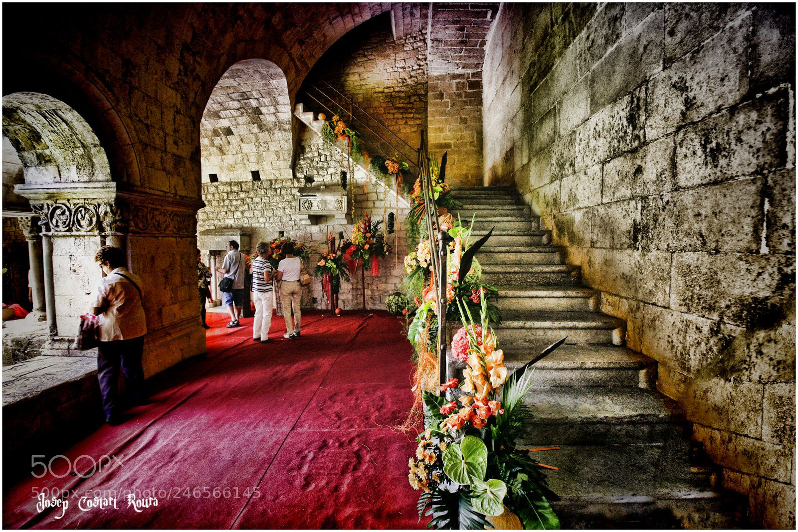 Canon EOS 5D sample photo. Catedral de girona , claustro photography