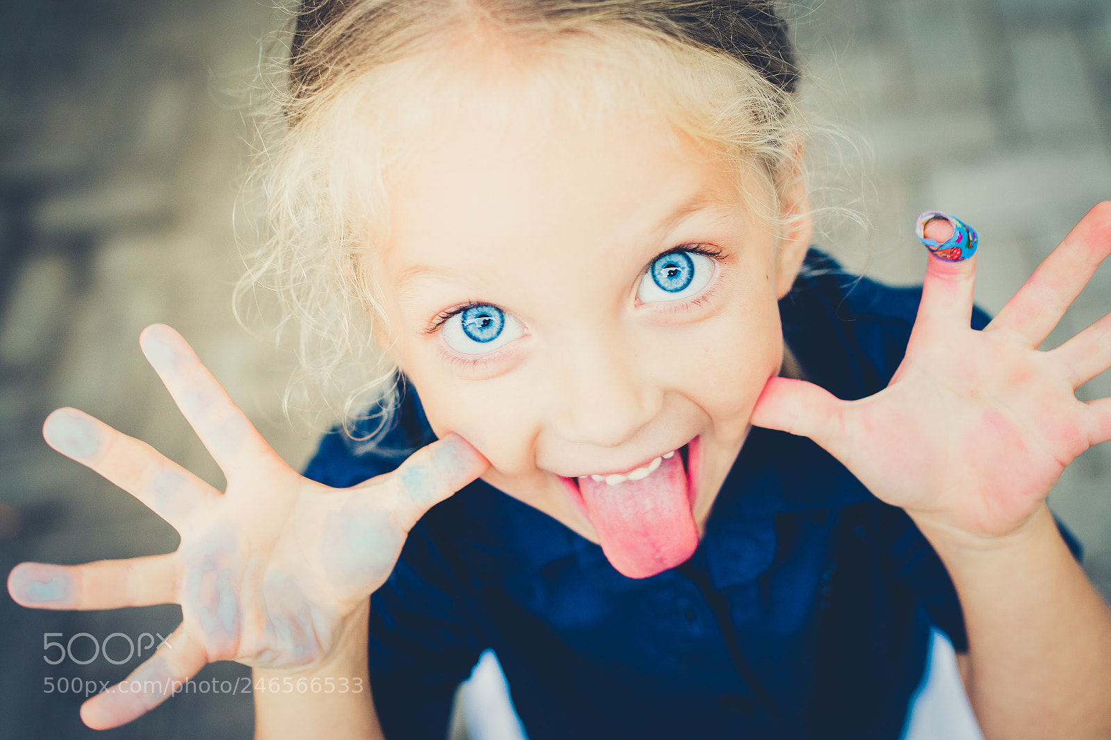 Canon EOS 7D Mark II sample photo. Blue eyed girl photography