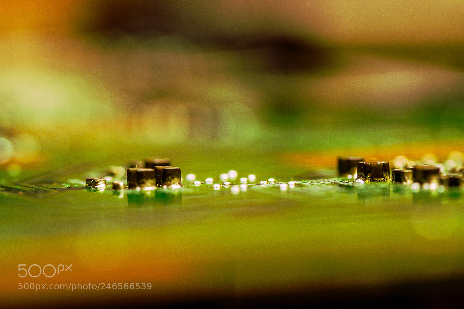 Canon EOS 7D sample photo. Components of the electroni photography