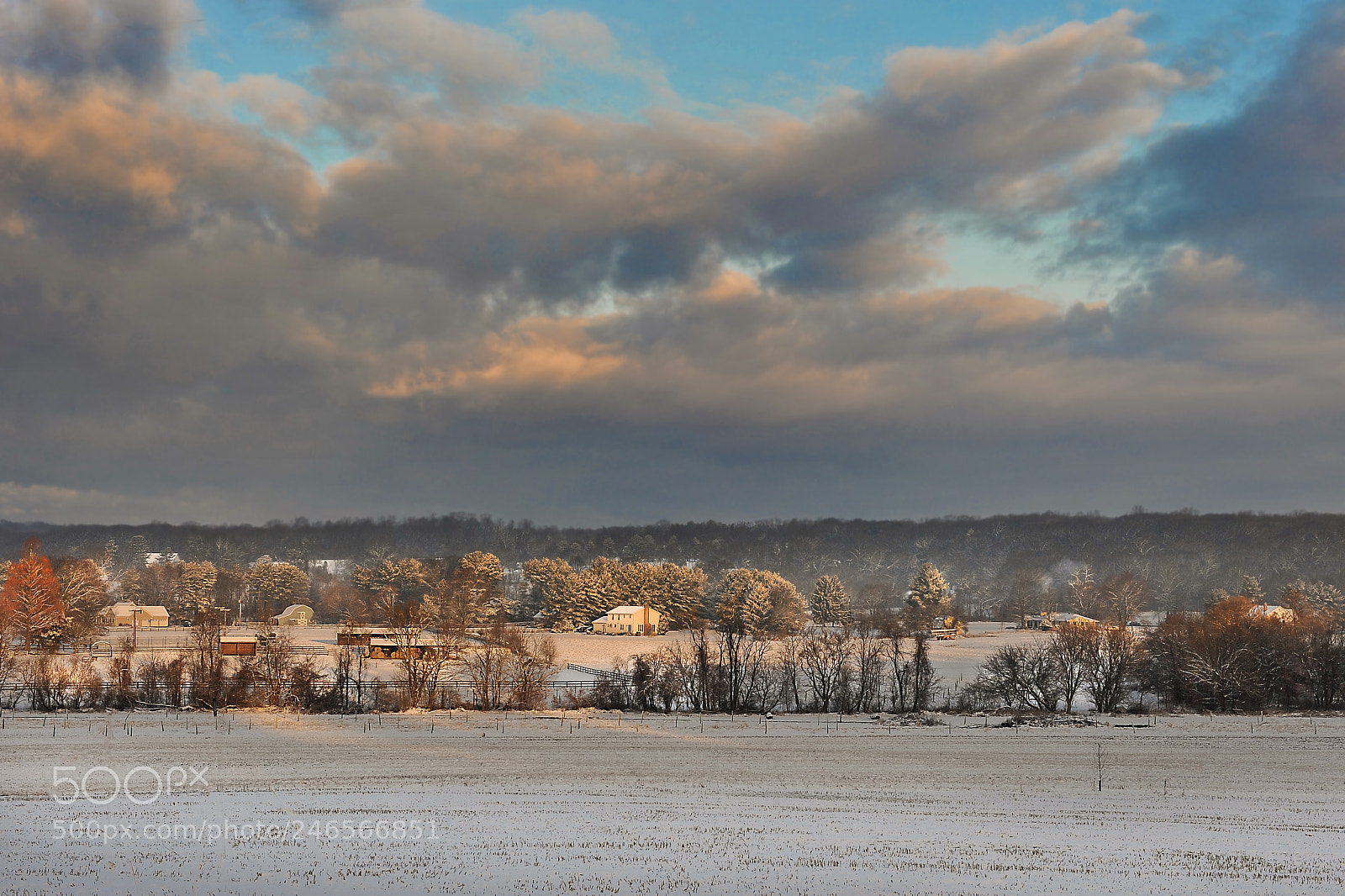 Nikon D3 sample photo. Dulaney valley morning light photography